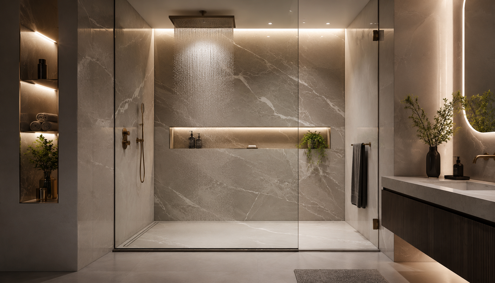 Luxury Walk-In Showers Dubai